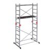 Echafaudage pliable 4 en 1 multifonction 1,8m/3,8m en aluminium Hailo Combi First