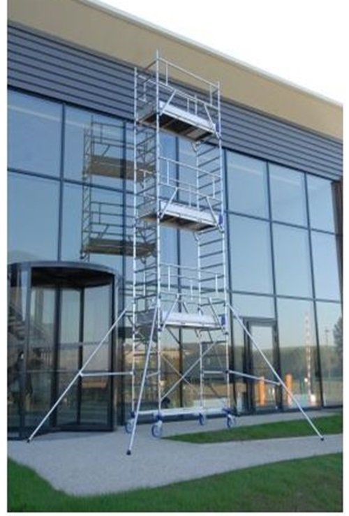 Echafaudage roulant tubescacomabi totem 2 line 180