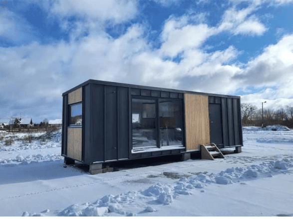 Conteneur habitable T0 27m²