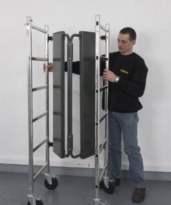 Alternative view of Echafaudage Aluminium 4 roues H: 3m TOP 3 Centaure