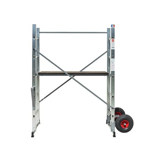 Echafaudage roulant de jardin tout terrain 0,9m/2,9m Hailo HobbyStep H3 Jardin – Image 3