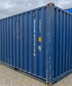 container bleu d'occasion 20 pieds dernier voyage
