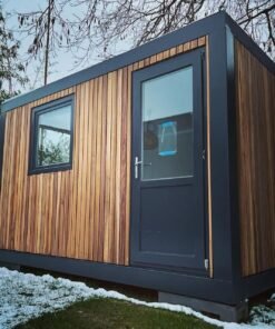 Container Aménagé finition bois