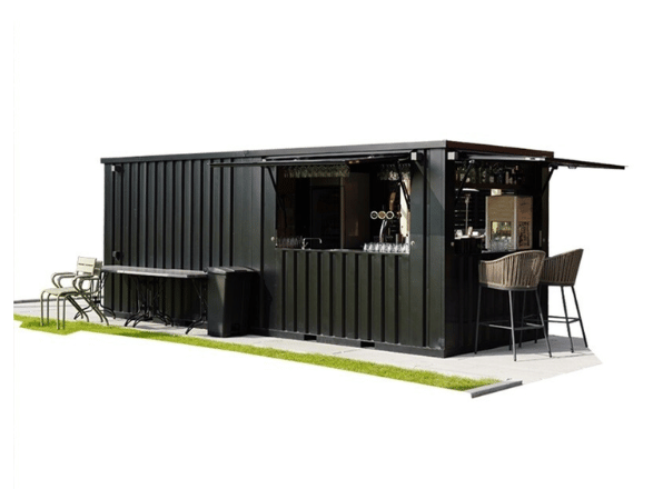 Conteneur Bar Exterieur Amovible 8 X 2 Metres 26ft – Image 2